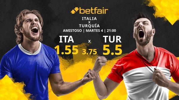 Italia vs Turquía horario TV estadísticas clasificación y pronósticos