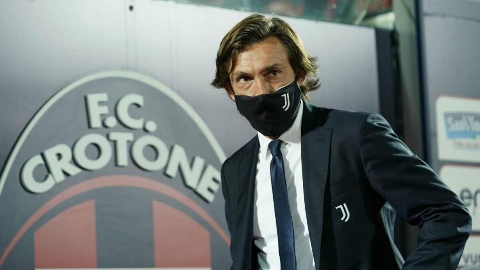 Andrea Pirlo, entrenador de la Juventus.