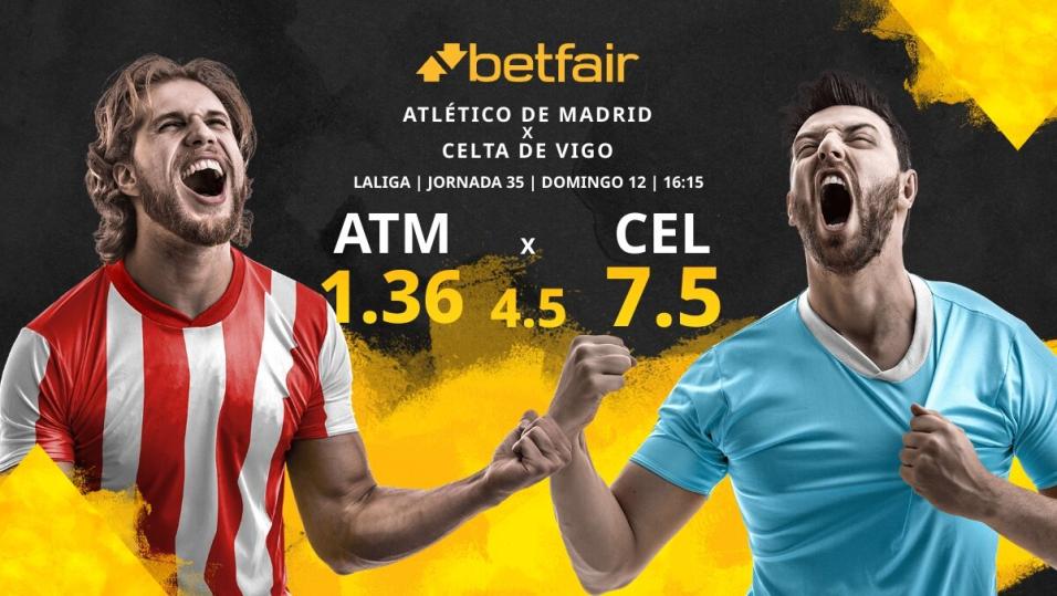 Atlético de Madrid vs RC Celta horario TV estadísticas