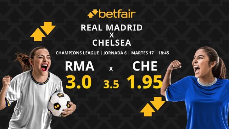 Real Madrid vs Chelsea horario dónde ver pronósticos y clasificación