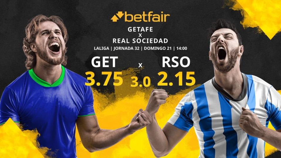 Getafe CF vs Real Sociedad horario TV estadísticas clasificación y