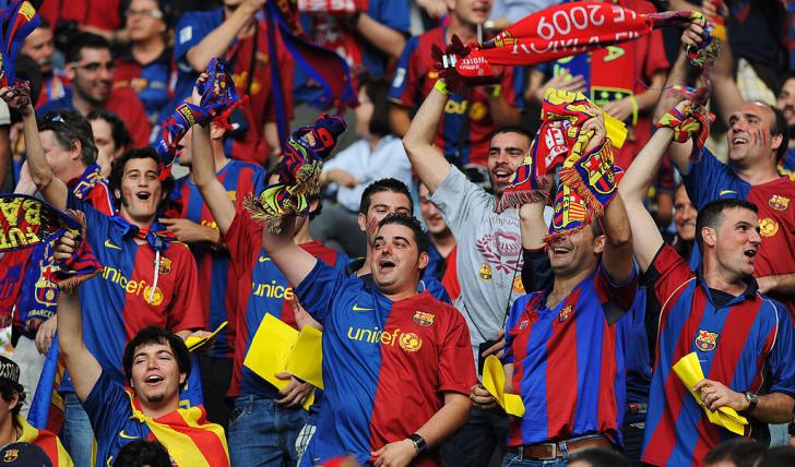 Afición del Barcelona