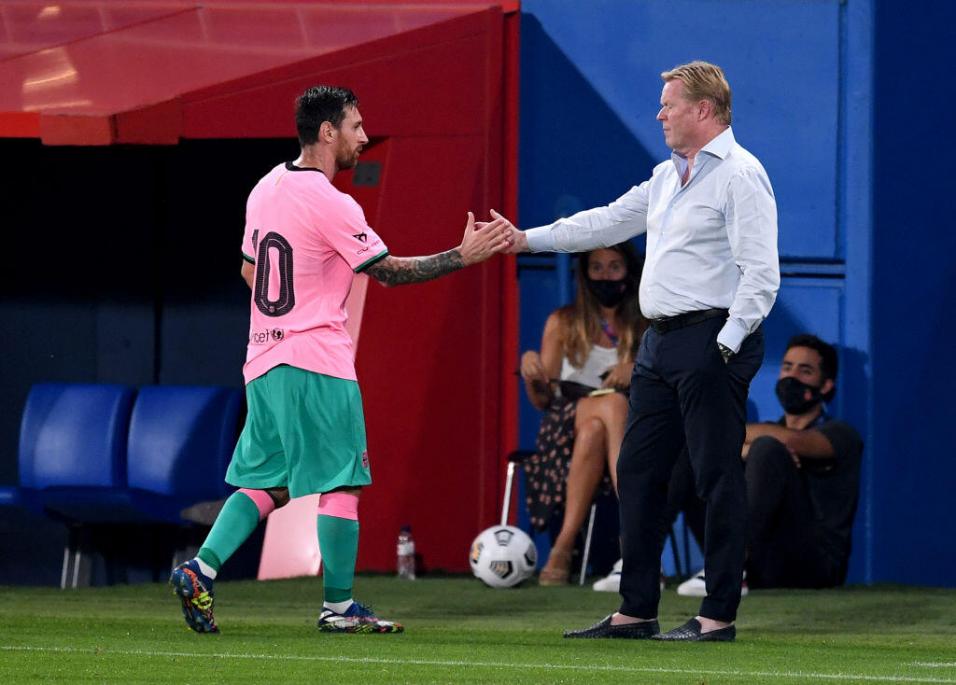 Koeman ha revolucionado el Barça en plena tormenta Messi.