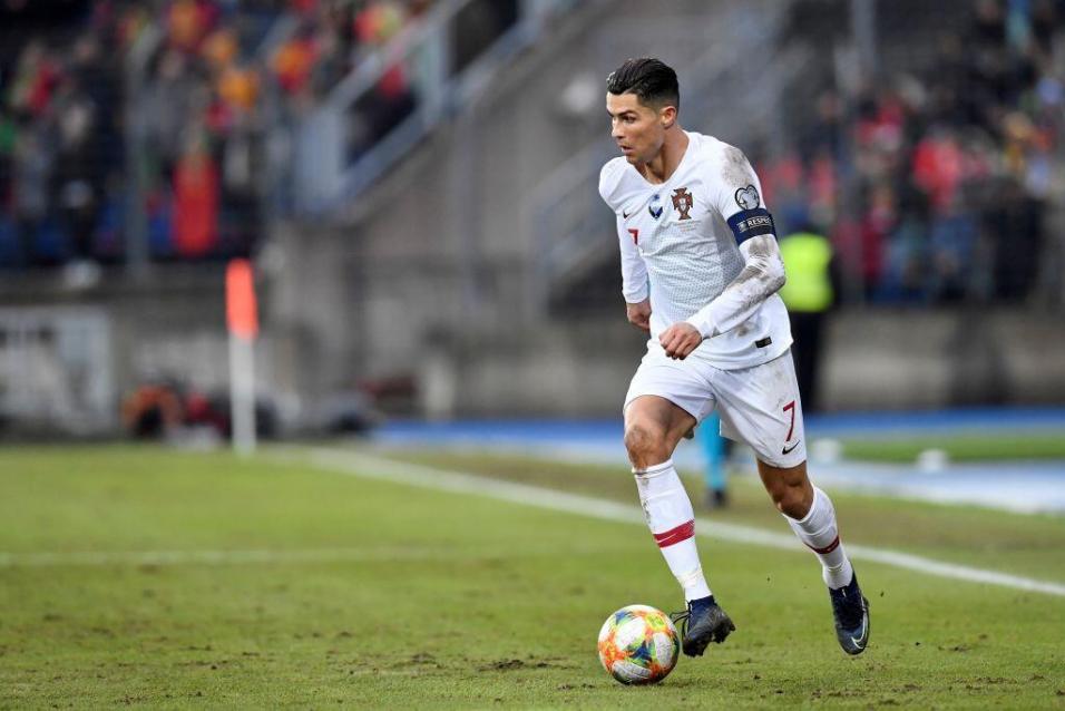 Cristiano Ronaldo, jugador de Portugal