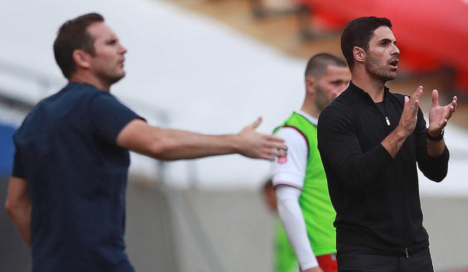 Lampard puede asestar un golpe definitivo a Arteta si gana en el Arsenal-Chelsea.