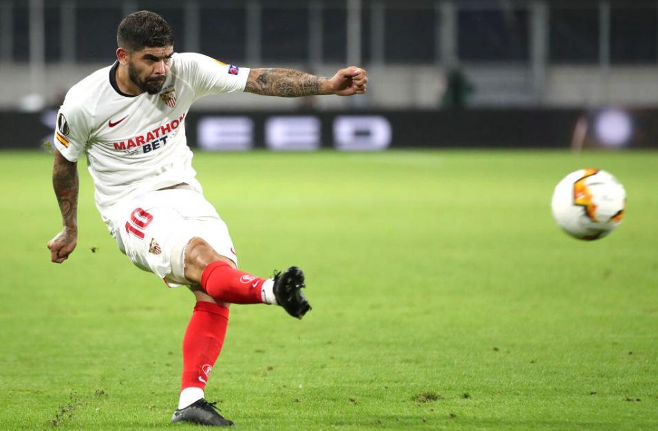 Éver Banega, jugador del Sevilla