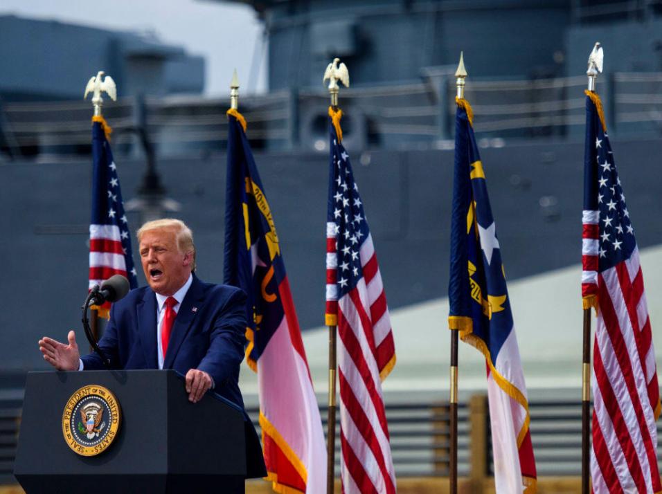 Donald Trump, presidente de los Estados Unidos
