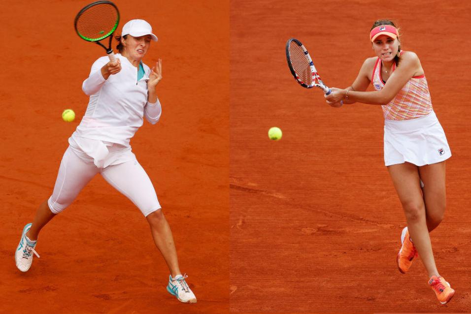 Sofia Kenin e Iga Swiatek