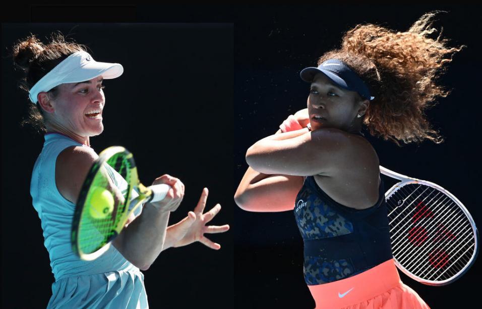 Naomi Osaka y Jennifer Brady