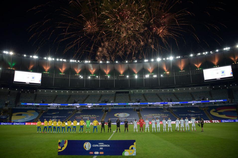 Argentina visita a Brasil después de ganar la Copa América