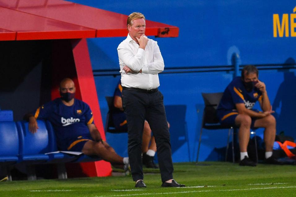 Ronald Koeman, entrenador del Barcelona