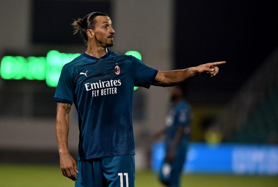 Zlatan Ibrahimovic, jugador del Milán