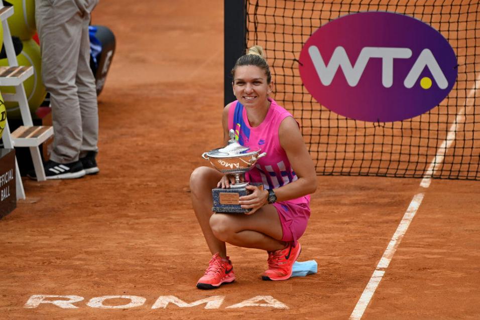 Simona Halep, campeona de Roma