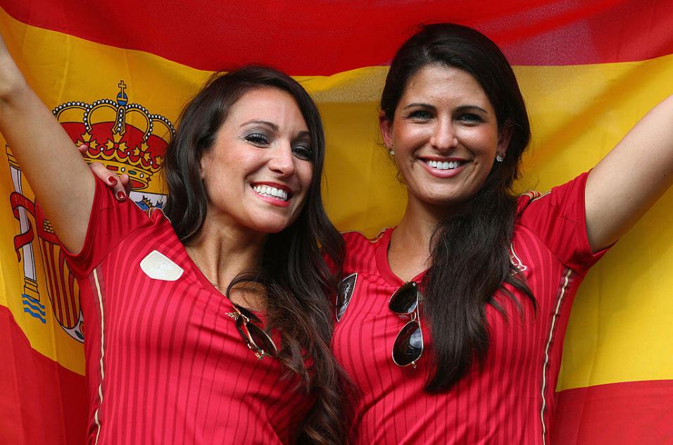 La afición española sueña con un nuevo triunfo