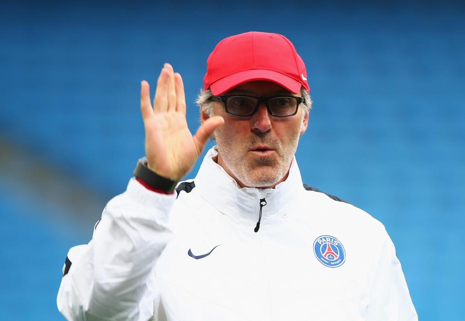 El entrenador Laurent Blanc
