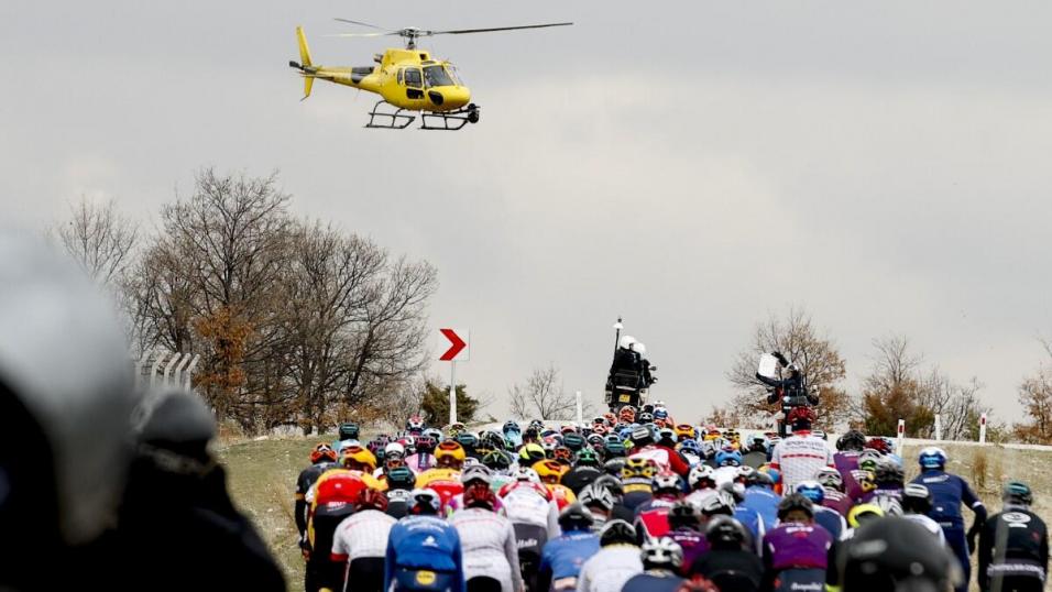Sagan, Van der Poel y Van Aert.