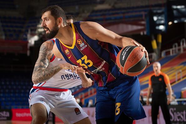 Nikola Mirotic, jugador del Barça