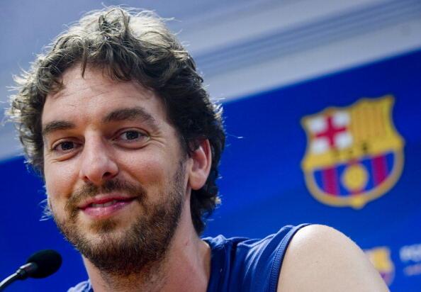Pau Gasol de regreso a Barcelona