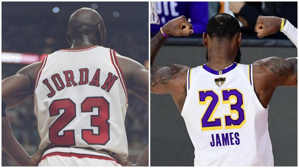 LeBron y Jordan, el debate del mejor de la historia.