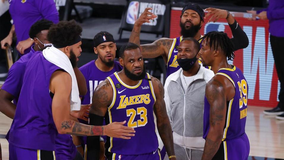 LeBron James es el amo de los Lakers.