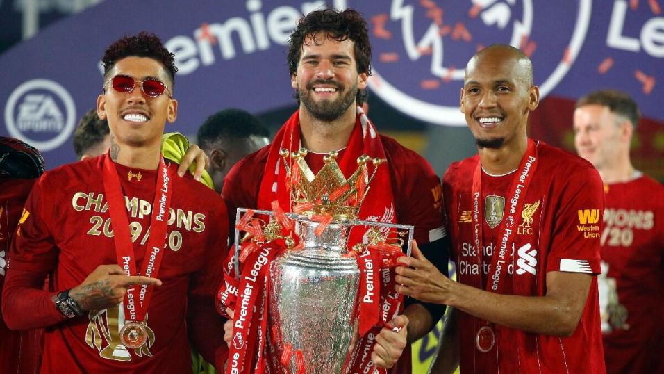 Firmino, Allison y Fabinho ganaron la Champions con el Liverpool.