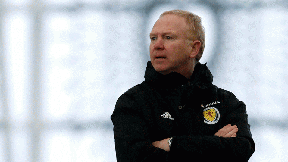 Scotland manager - Alex McLeish