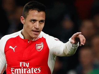 Where would they be without him? Alexis scored again for Arsenal
