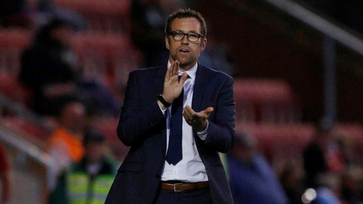 Dave Artell, the Crewe Alexandra manager