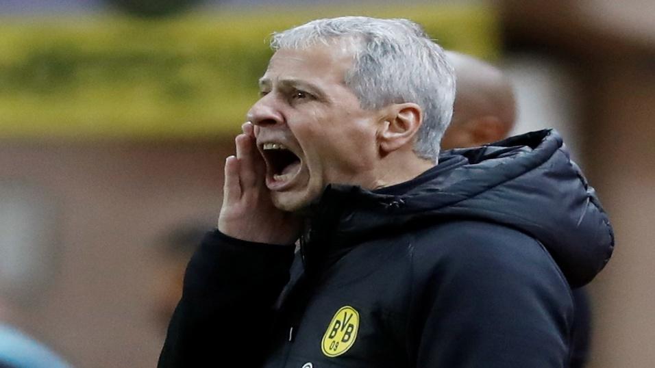Borussia Dortmund coach Lucien Favre