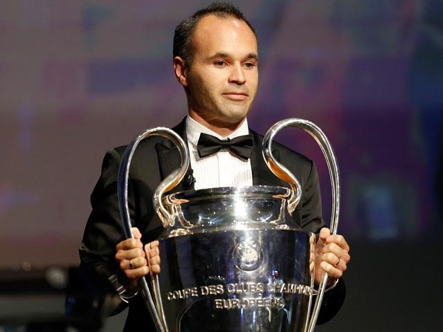 Will Andres Iniesta be part of the first squad to retain the Champions League since AC Milan in 1989/90?