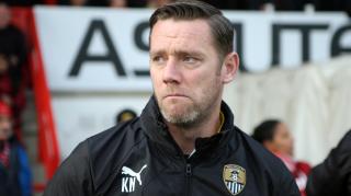Notts County manager Kevin Nolan