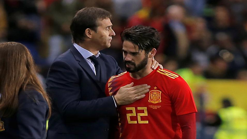 Spain coach Julen Lopetegui