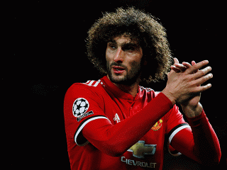 Marouanne Fellaini scored a brace as United won again