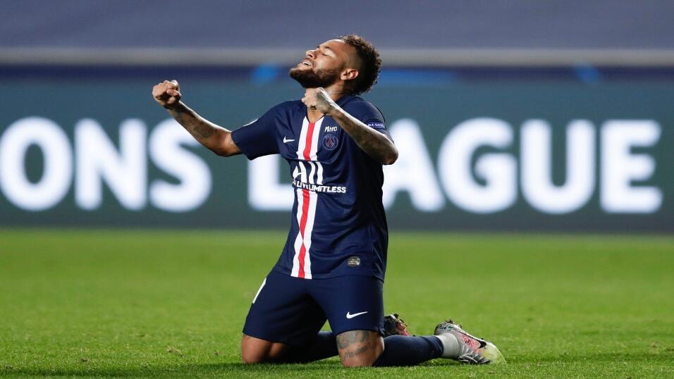 Paris Saint-Germain's Neymar Jr