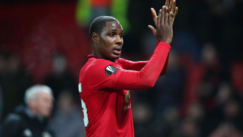 Manchester United striker Odion Ighalo
