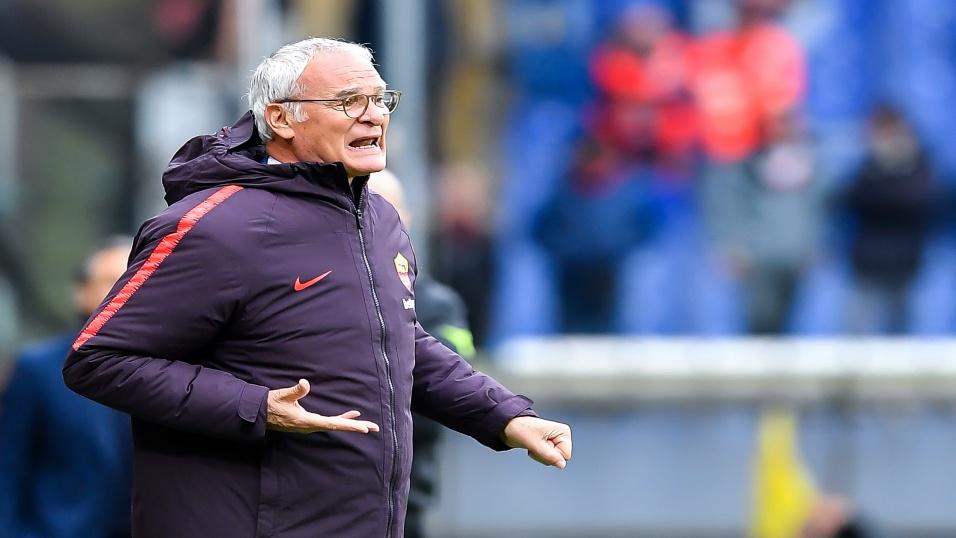 Roma's Claudio Ranieri