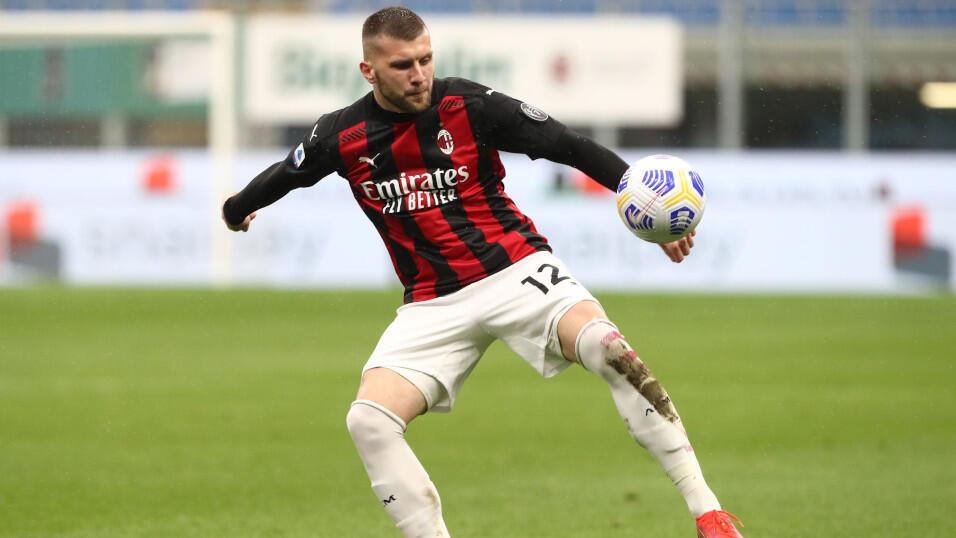 Milan forward Ante Rebic