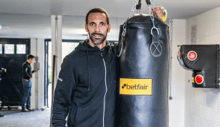 Defender to Contender - Rio Ferdinand in his gym