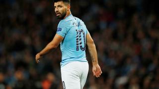 Manchester City striker Sergio Aguero