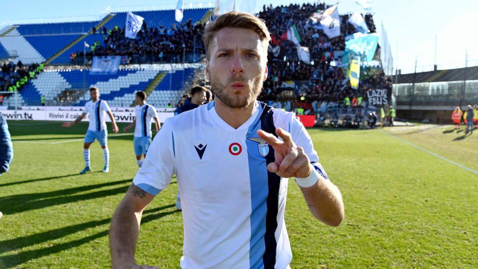 Lazio forward Ciro Immobile
