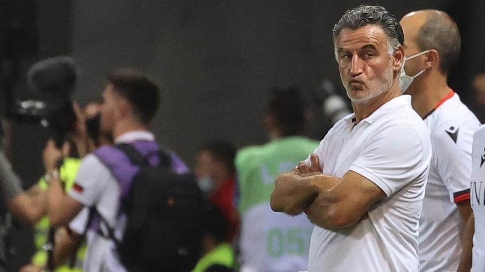 Nice manager Christophe Galtier