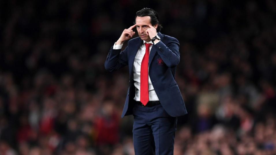 Arsenal manager Unai Emery.