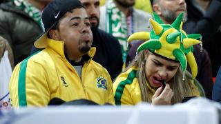 Brazilian football fans