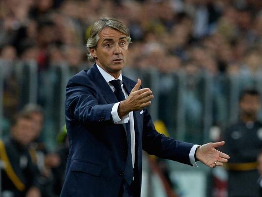 Inter boss Roberto Mancini has no margin for error