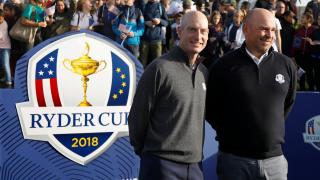 American Jim Furyk and Denmark's Thomas Bjorn