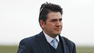 Racehorse trainer Hugo Palmer