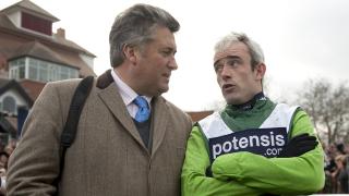 Paul Nicholls and Ruby Walsh