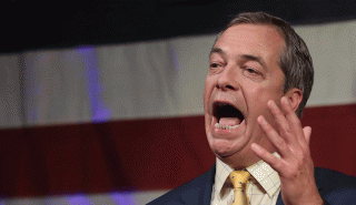 Brexit Party leader Nigel Farage