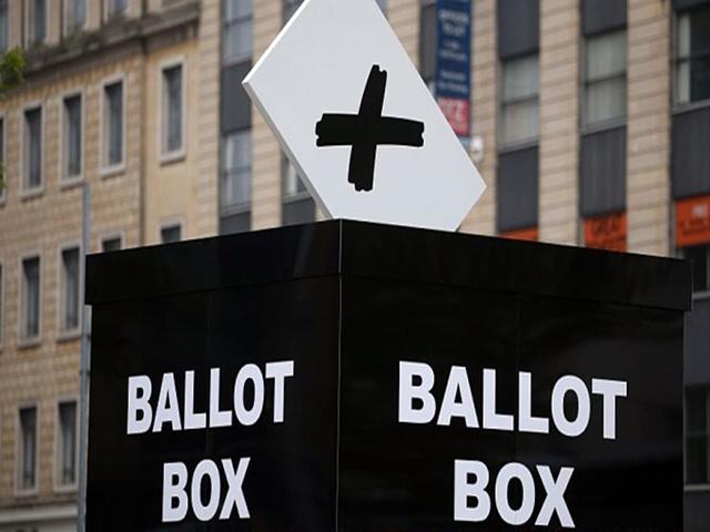 A UK ballot box