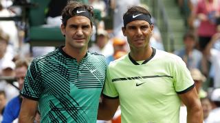 Roger Federer and Rafael Nadal